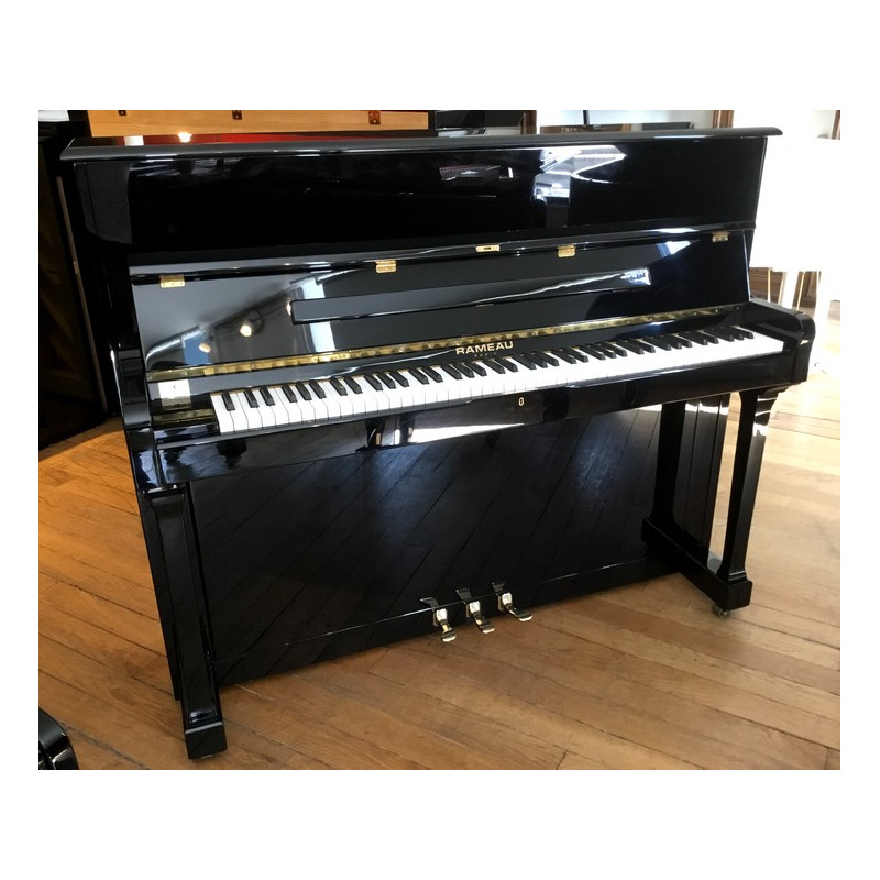 Piano droit RAMEAU Royale 122 cm Noir Brillant