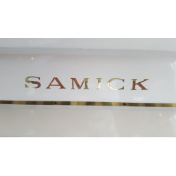 PIANO DROIT SAMICK S108 BLANC BRILLANT