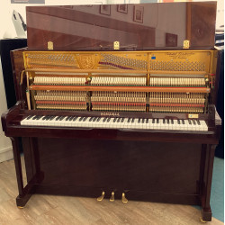 PIANO DROIT BOHEMIA 123 CM ACAJOU BRILLANT OCCASION