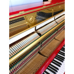 Piano Droit YAMAHA U1 121cm Rouge brillant