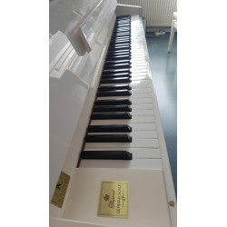 PIANO DROIT SAMICK S108 BLANC BRILLANT