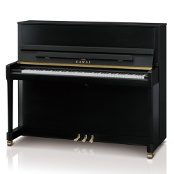 Piano Droit KAWAI E300 Noir Mat 122 cm