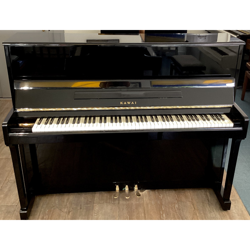 PIANO DROIT KAWAI CS-18 NOIR BRILLANT 118 CM