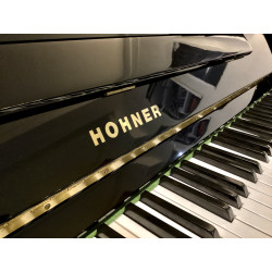 PIANO DROIT HOHNER HP-128 NOIR BRILLANT