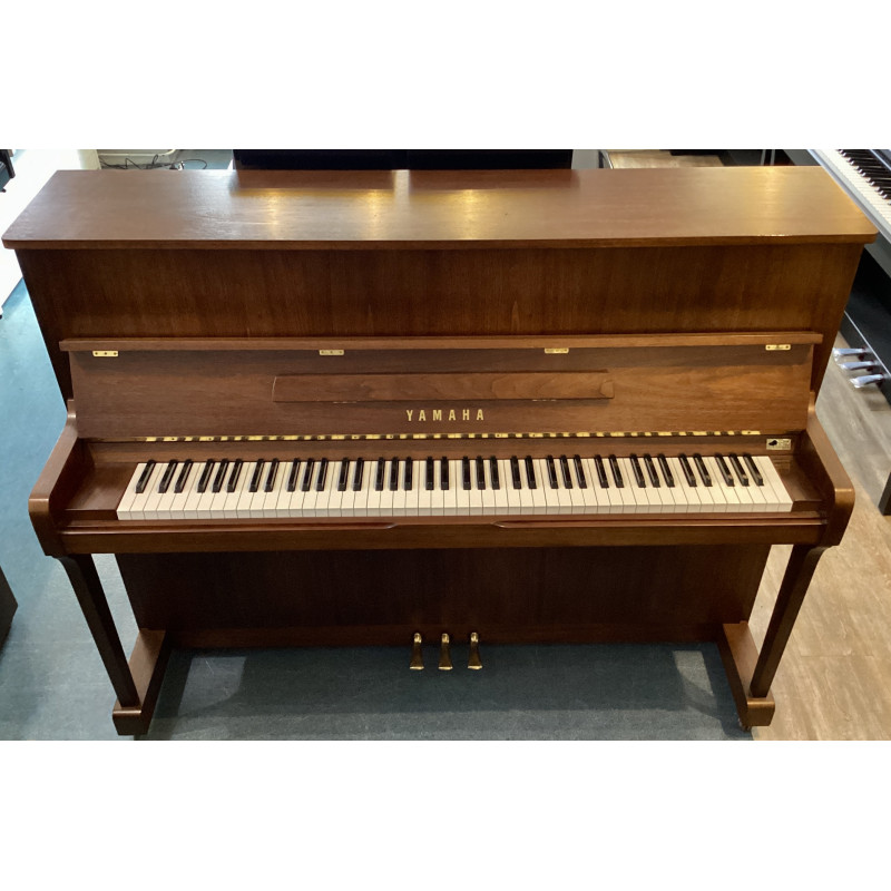 PIANO DROIT YAMAHA P 116 NOYER SATINE