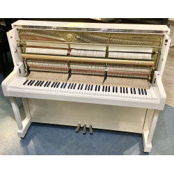 PIANO DROIT YAMAHA P121 BLANC BRILLANT CHROME