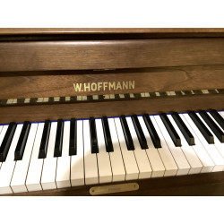 PIANO DROIT W. HOFFMANN 117 TREND NOYER SATINE