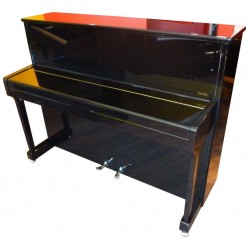 PIANO DROIT SAUTER Carus 114 Noir Poli *RECENT*