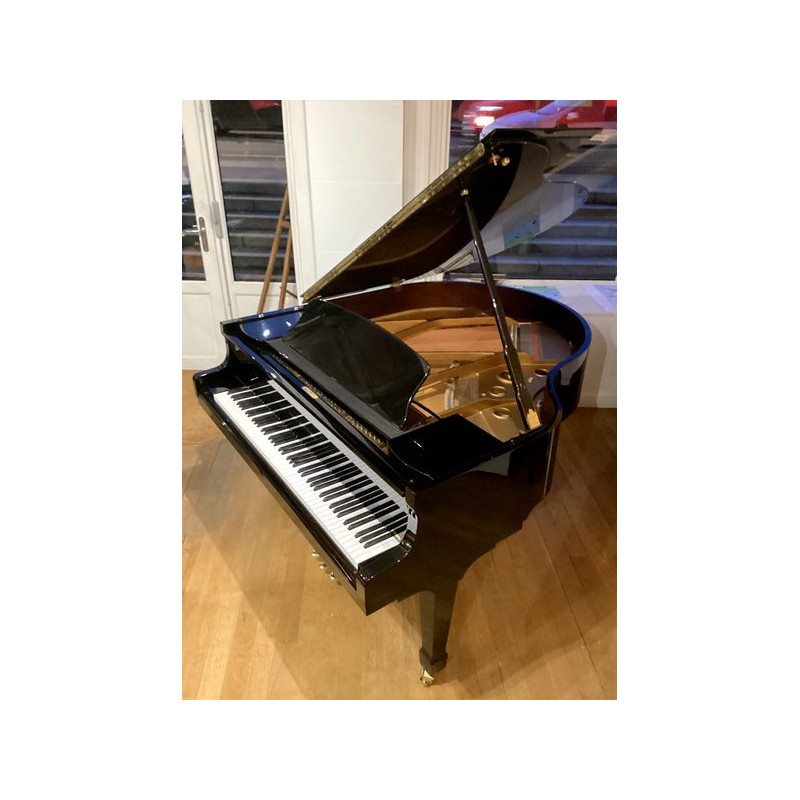 PIANO A QUEUE WILH STEINBERG IQ77 1m72 Noir Poli Occasion