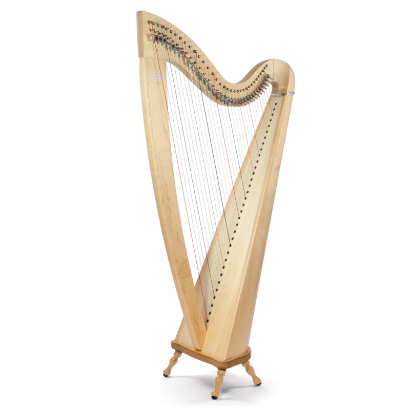 Harpe CAMAC, modèle TELENN "Petites Mains" 34 cordes