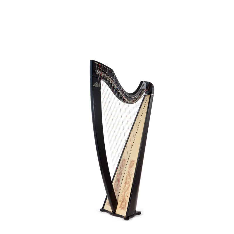 Harpe CAMAC, modèle ISOLDE Celtique 38 cordes