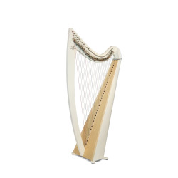 HARPE CAMAC, MODÈLE ULYSSE 34 CORDES Alliance BLANC