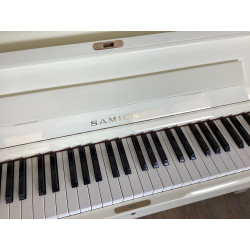 PIANO DROIT SAMICK SU-118 BLANC BRILLANT