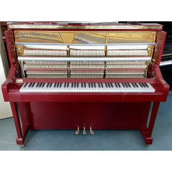 PIANO DROIT WIENNER UP-123 ROUGE BRILLANT