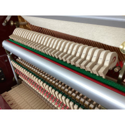 PIANO DROIT WIENNER UP-123 ROUGE BRILLANT