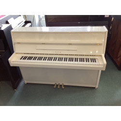 PIANO DROIT YAMAHA M110 BLANC BRILLANT