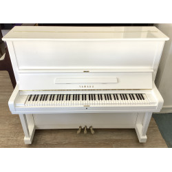 Piano Droit YAMAHA U3 131cm Blanc brillant