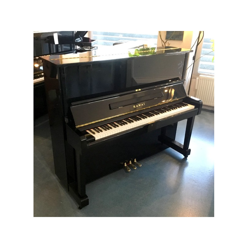 Piano Droit KAWAI NS-15 Noir brillant 124cm