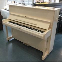 Piano droit Hyundai By Samick U-838 121cm Blanc brillant