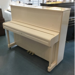 Piano droit Hyundai By Samick U-838 121cm Blanc brillant