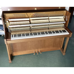 PIANO DROIT SAUTER 112 CM NOYER SATINE