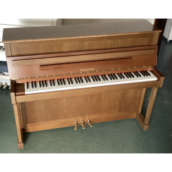 PIANO DROIT SAUTER 112 CM NOYER SATINE