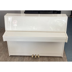 PIANO DROIT BORD BE110 BLANC BRILLANT