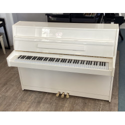 PIANO DROIT BORD BE110 BLANC BRILLANT