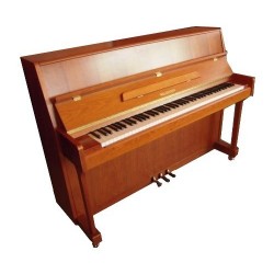 PIANO DROIT WALDSTEIN 110 T Merisier Satiné
