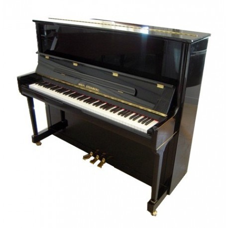 PIANO DROIT Wilh.Steinberg WST 125 III Noir Brillant/NOUVEAUTE