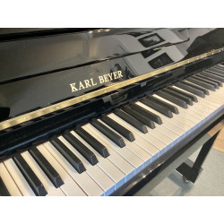 PIANO DROIT KARL BEYER 115 ELEGANCE NOIR BRILLANT