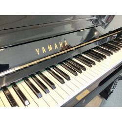 PIANO DROIT YAMAHA U1 SILENT MOTUS NOIR BRILLANT 121 CM