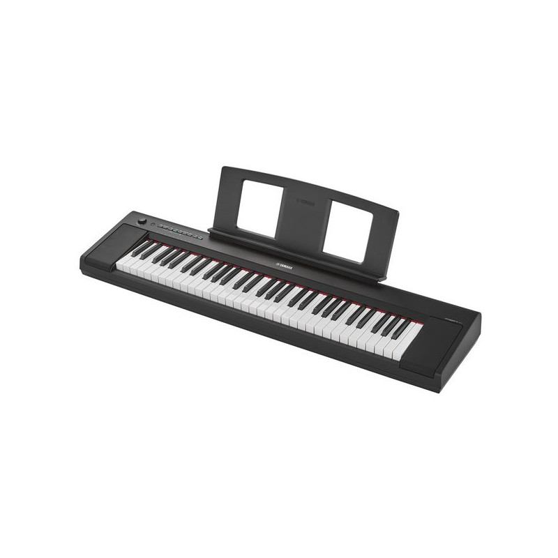 Piano numérique à 61 touches Piaggero NP-15 WH de Yamaha avec banc