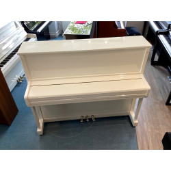 Piano Droit SCHLOGL Bohemia 123 Exclusive Blanc brillant