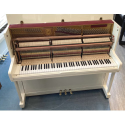 Piano Droit SCHLOGL Bohemia 123 Exclusive Blanc brillant