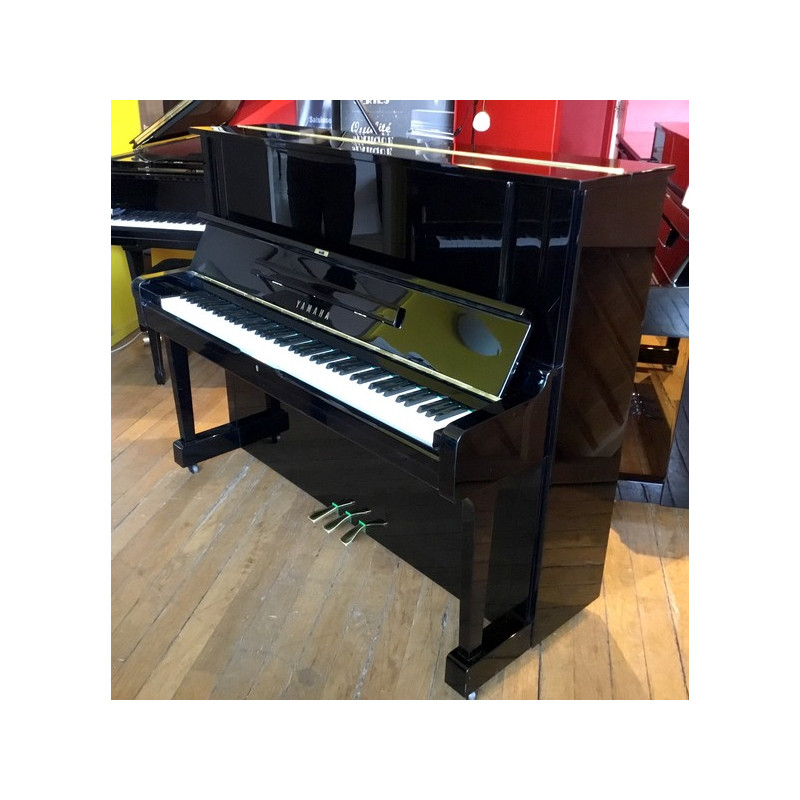 Piano droit YAMAHA YUS Noir Brillant