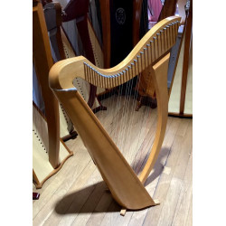 Harpe CAMAC, modèle AZILIZ 34 cordes Erable Naturel