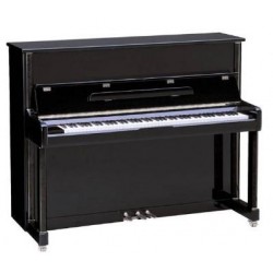 PIANO DROIT Wilh.Steinberg WST 118 III Noir Brillant/Chrome ou Laiton