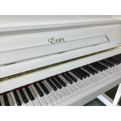 Piano droit ESSEX EUP-123 made by STEINWAY & SONS Blanc Brillant