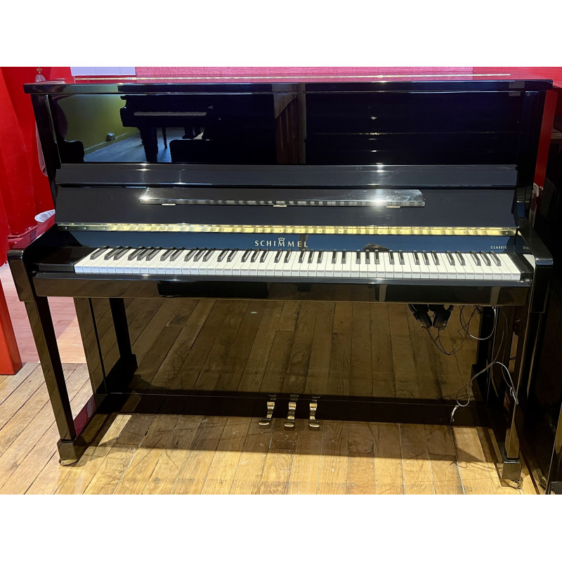Piano droit silencieux SCHIMMEL 120i Twintone Noir Brillant Piano droit silencieux SCHIMMEL 120i Twintone Noir Brillant