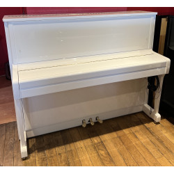 Piano droit W.Hoffmann V120 Silent finition blanc brillant