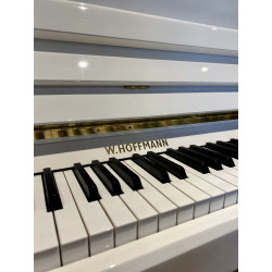 Piano droit W.Hoffmann V120 Silent finition blanc brillant