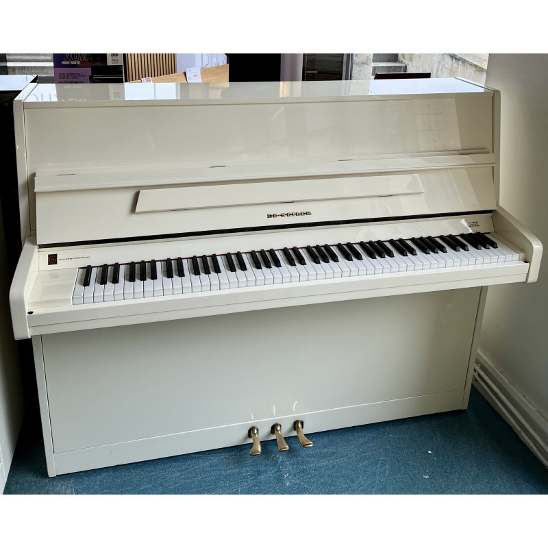 Piano droit Seiler 118 Moderne Blanc Brillant Piano droit Seiler 118 Moderne Blanc Brillant