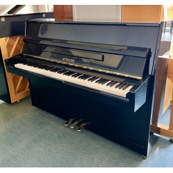 Piano droit STRAUSS UP-108E finition noir brillant