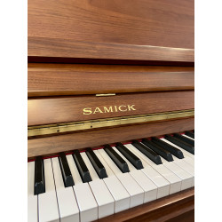 PIANO DROIT SAMICK JS-118 RD Cerisier satiné