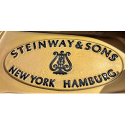 Piano à queue STEINWAY & SONS modèle B 211cm noir brillant