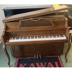 Piano droit KAWAI 802-F 109 cm finition noyer satiné