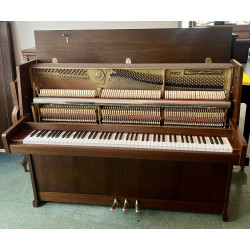 Piano droit SCHLÖGL 109 Moderne Noyer Satiné