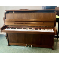 Piano droit SCHLÖGL 109 Moderne Noyer Satiné