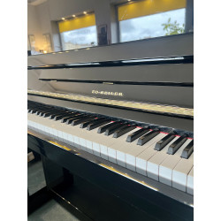Piano droit ED SEILER 131 cm finition noir brillant